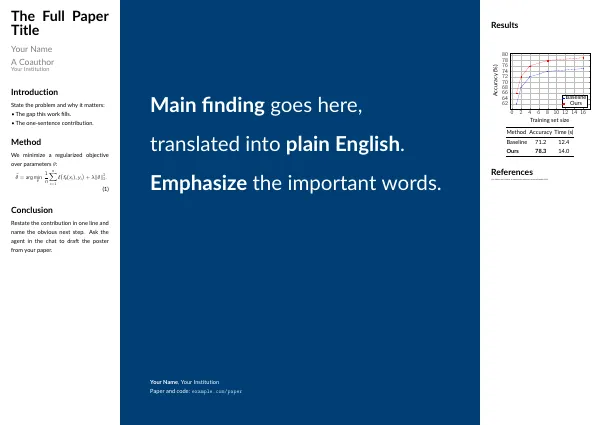 First page of Better Poster
