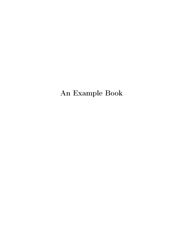 First page of Book (memoir)