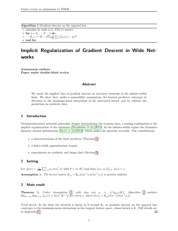 First page of Transactions on Machine Learning Research (TMLR)